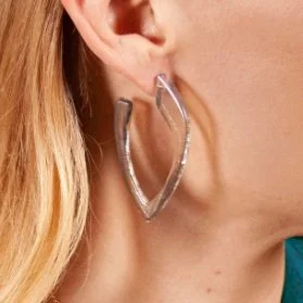 Open Deco Drop Earrings