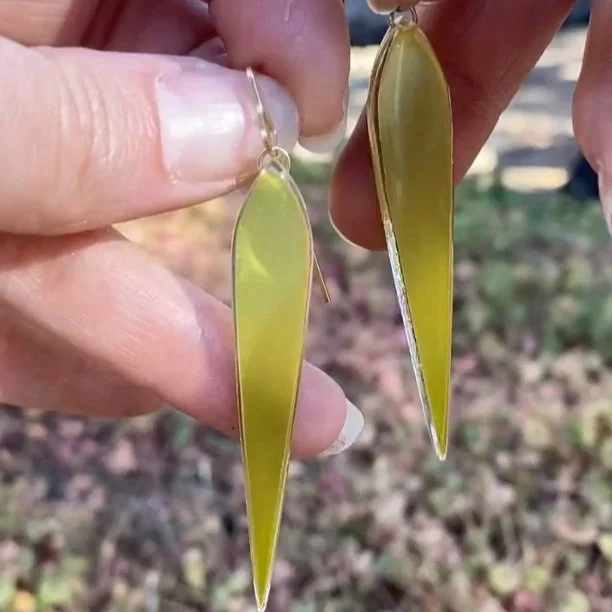 Teardrop Dagger Earrings