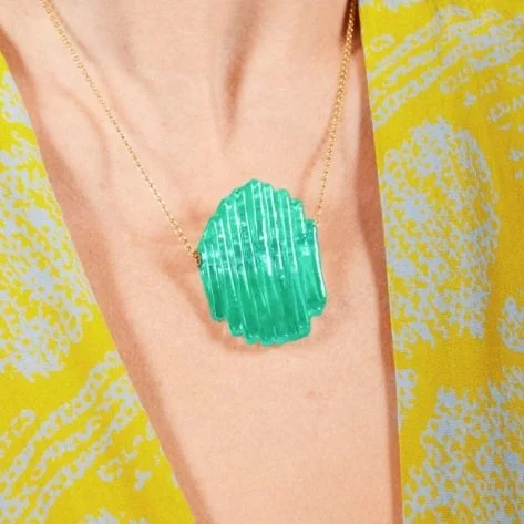 Mini Kinetic Ellipse Necklace