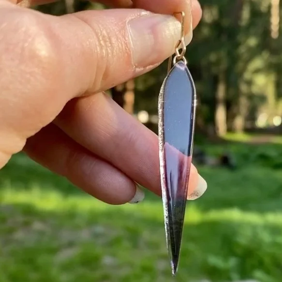 Teardrop Dagger Earrings