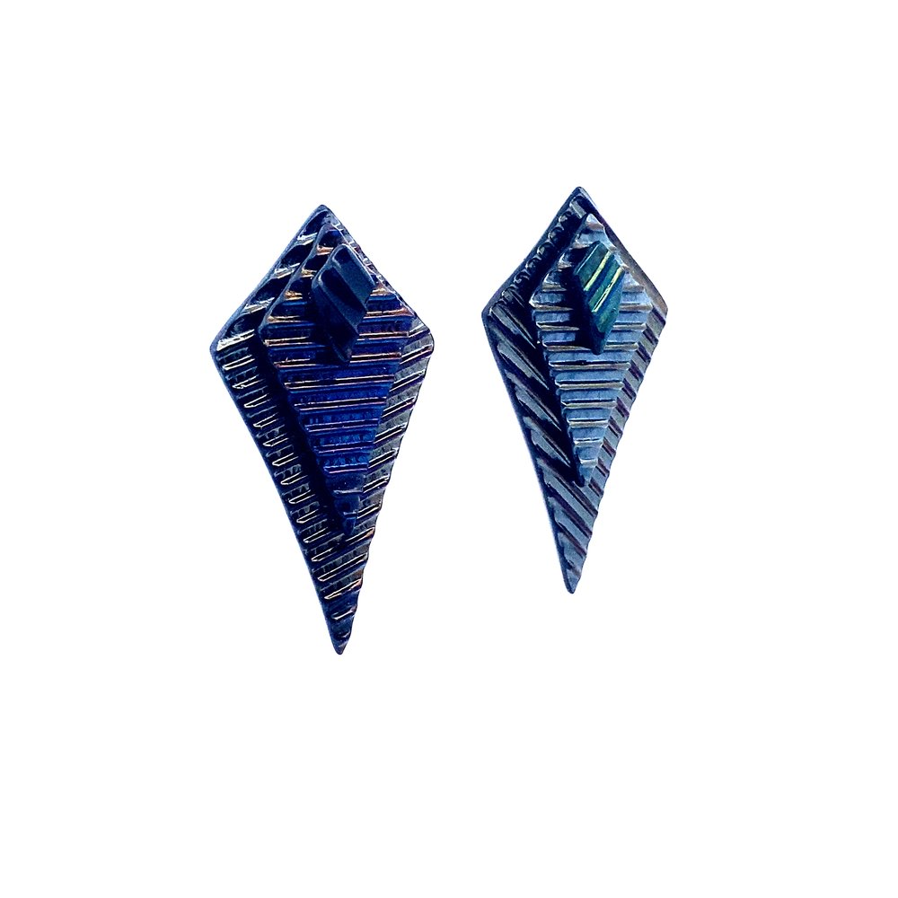 Protektor Earring Backs with Matching Posts Post size .034 x .374 inch Ref  591753 :: Stuller 22262-A