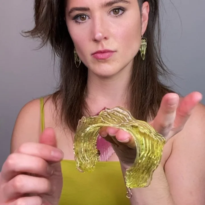 A closer look at our Wave Blend Cuff