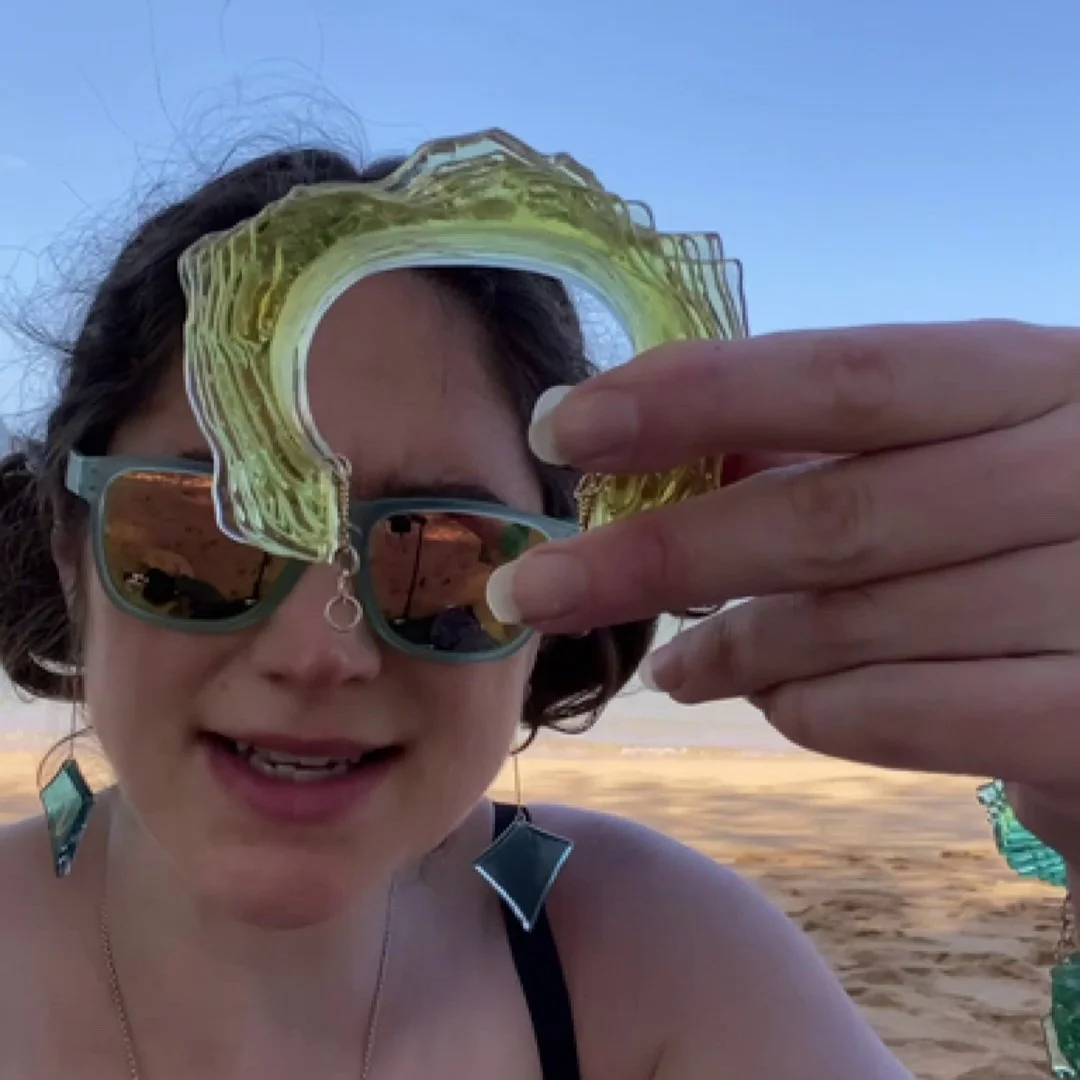 Sculptural Cuffs: A look at light and color