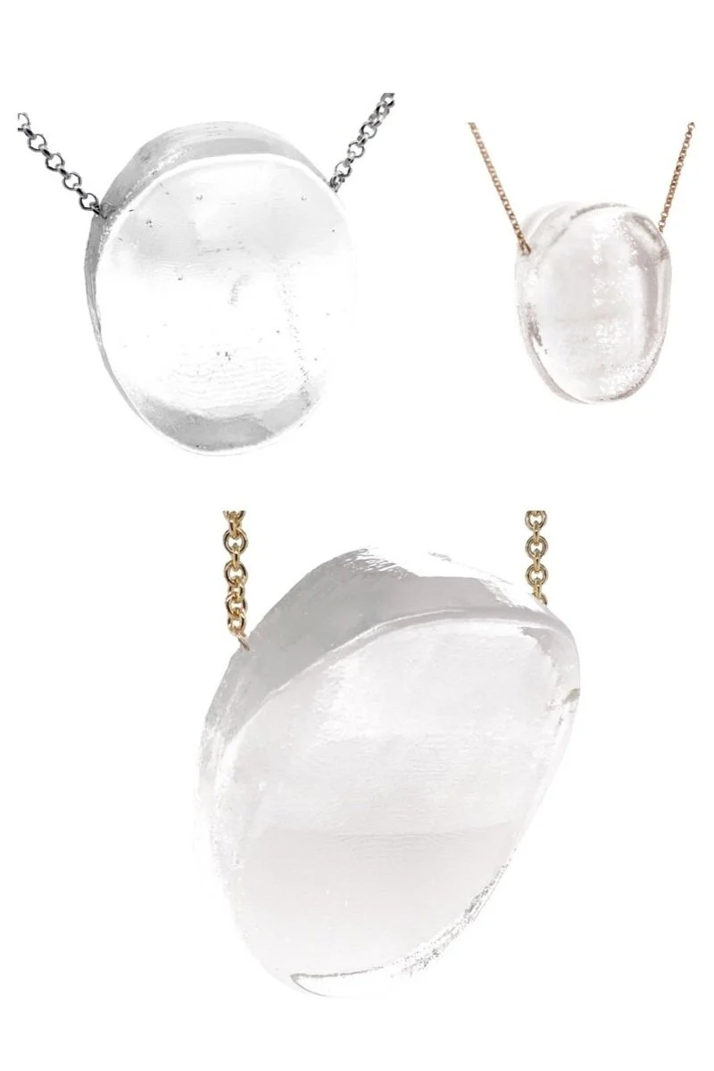 Hot Pressed Ellipses in Clear