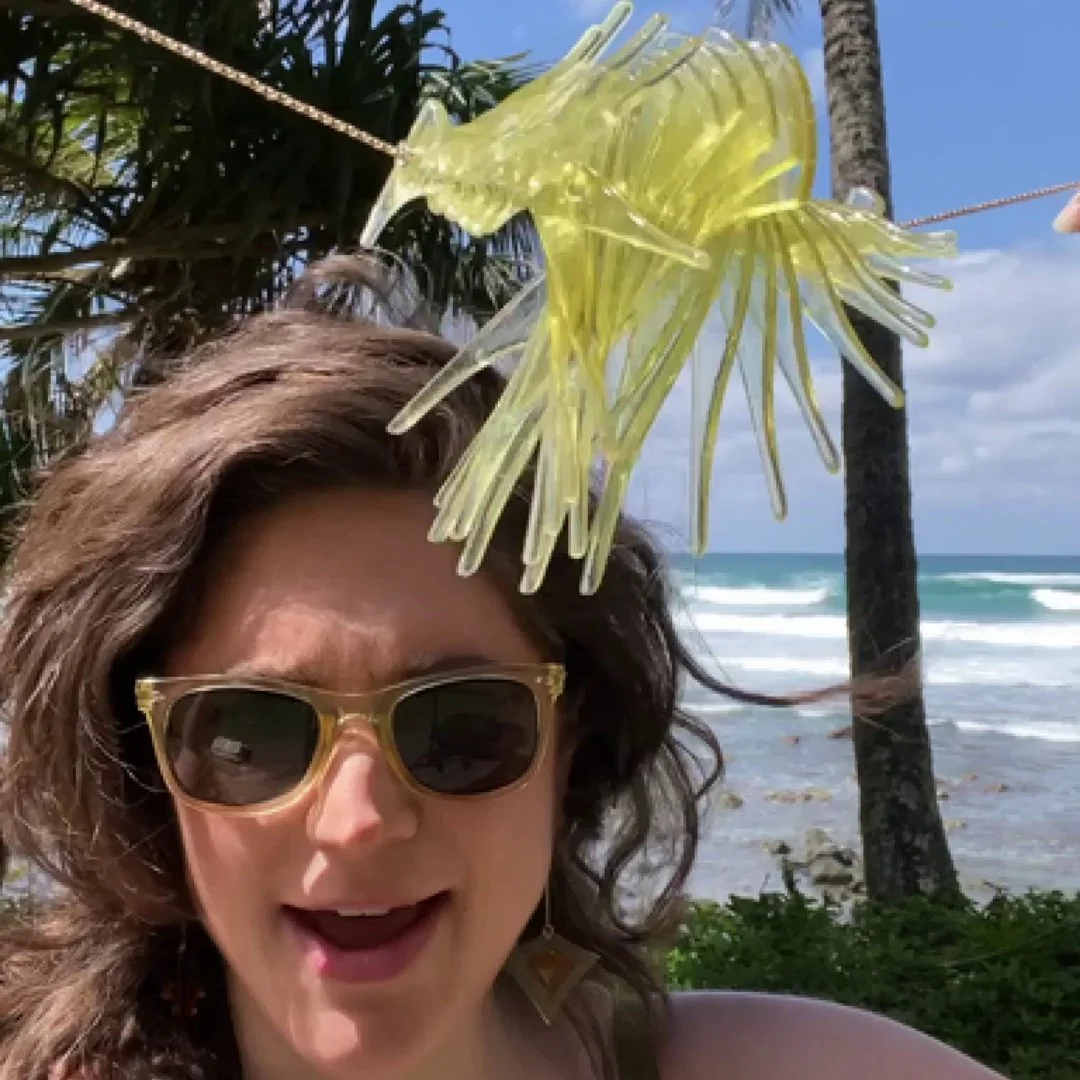 Magical, Musical, Large Kinetic Deco Necklace