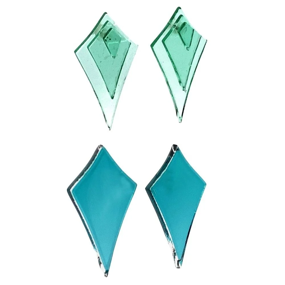 Glass Wearables in Jade and Dark Lagoon
