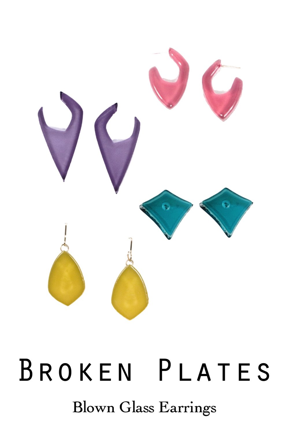 Blown Glass Earrings