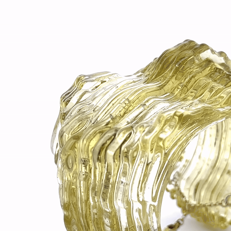 Wave Blend Cuff in Green Tea Tint