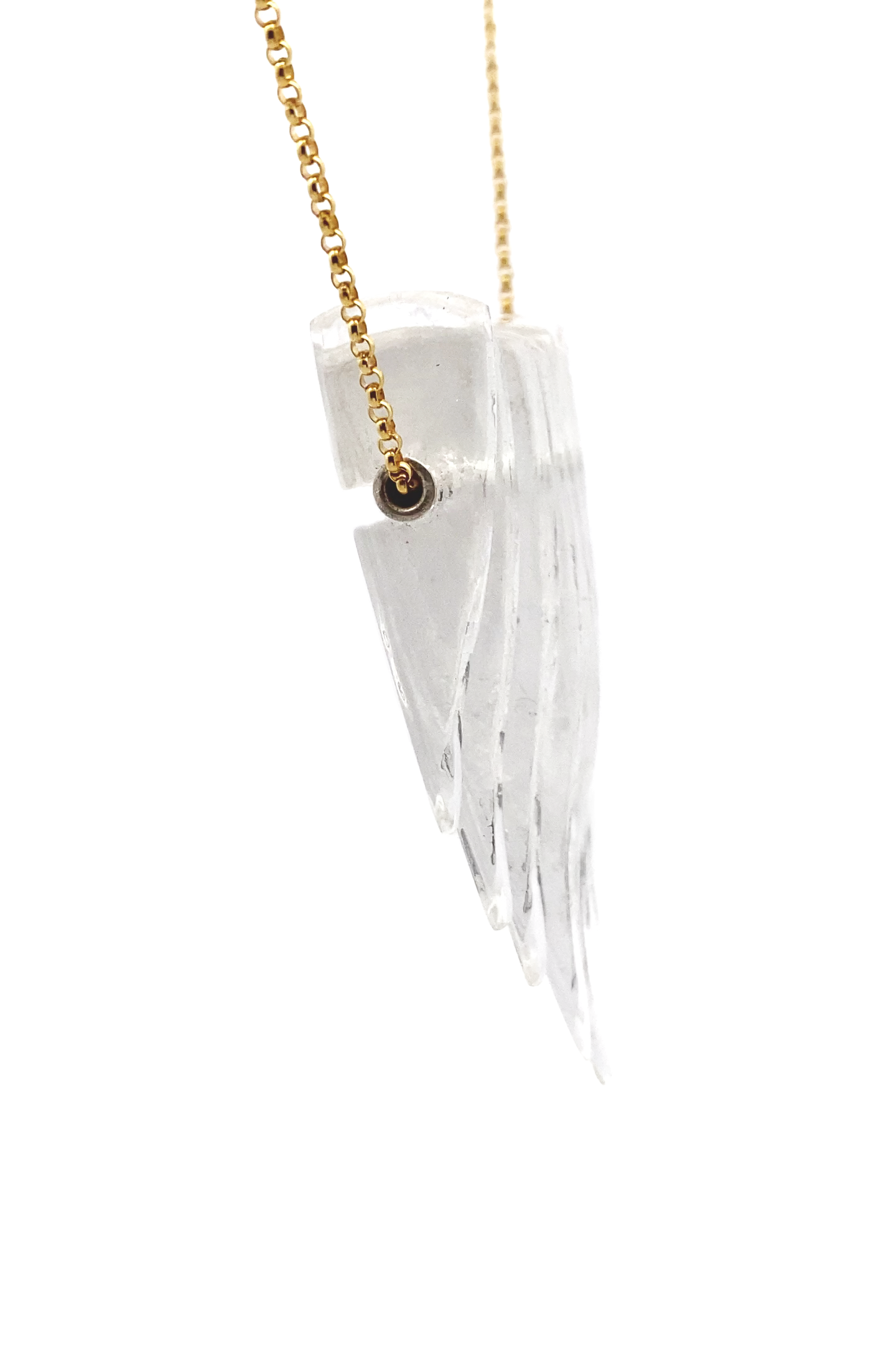 Mini Kinetic Shield Necklace