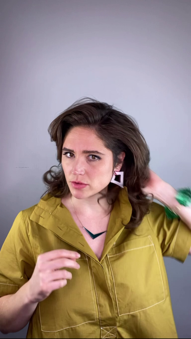 Indigo Open Deco Diamond Post Earrings