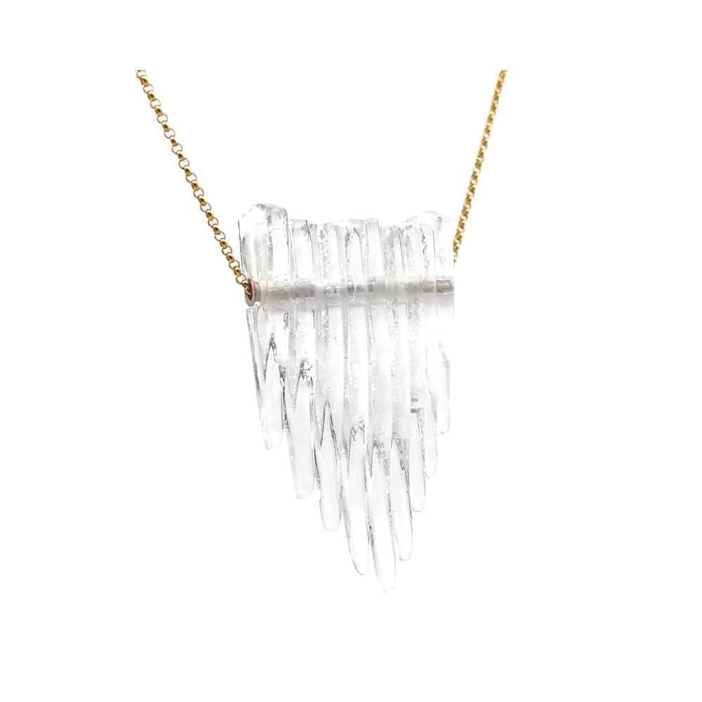 A&G Dagger Flamed Pendant チェーン付き A&G Dagger Flamed Pendant チェーン付き