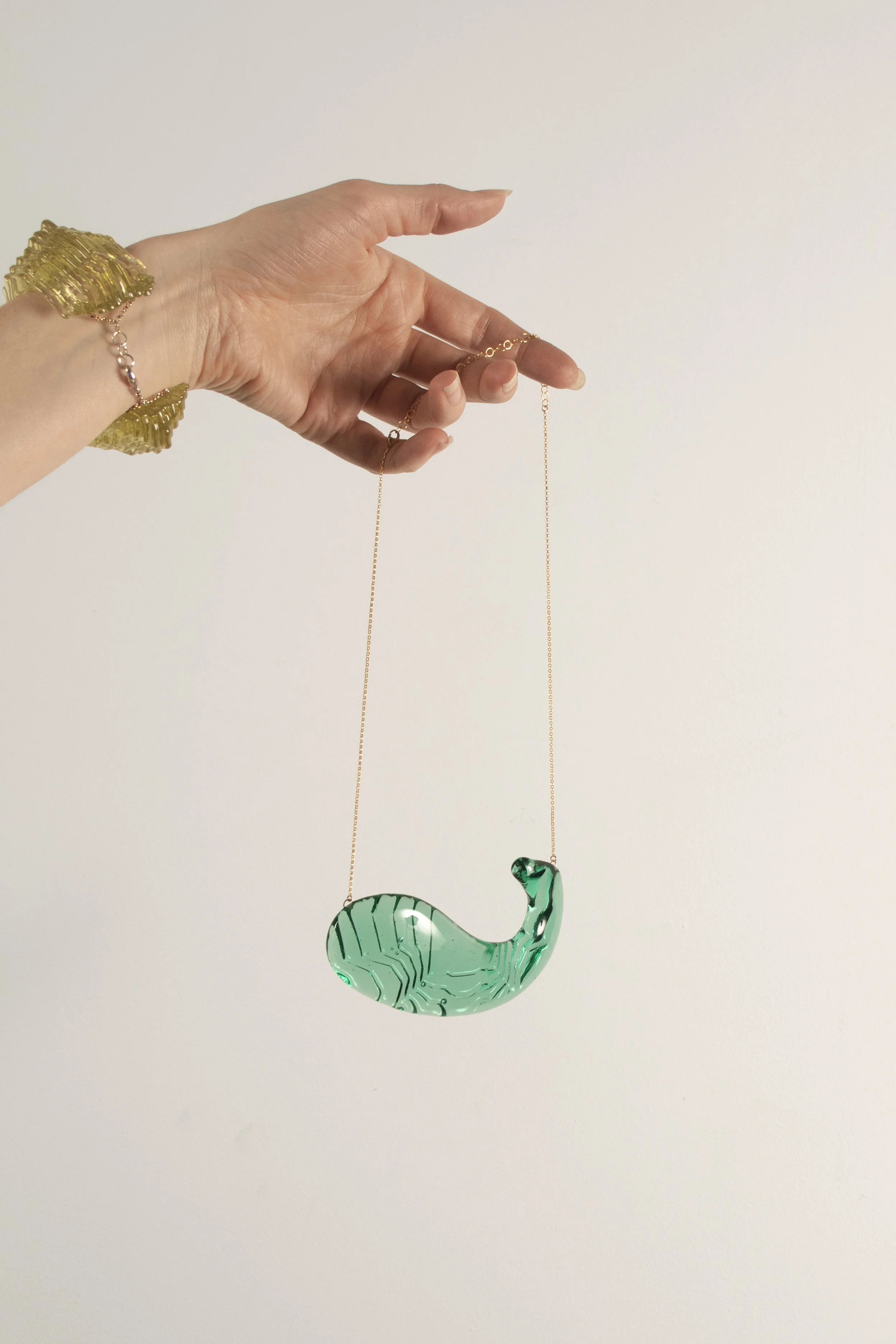 Fitted Drape in Jade