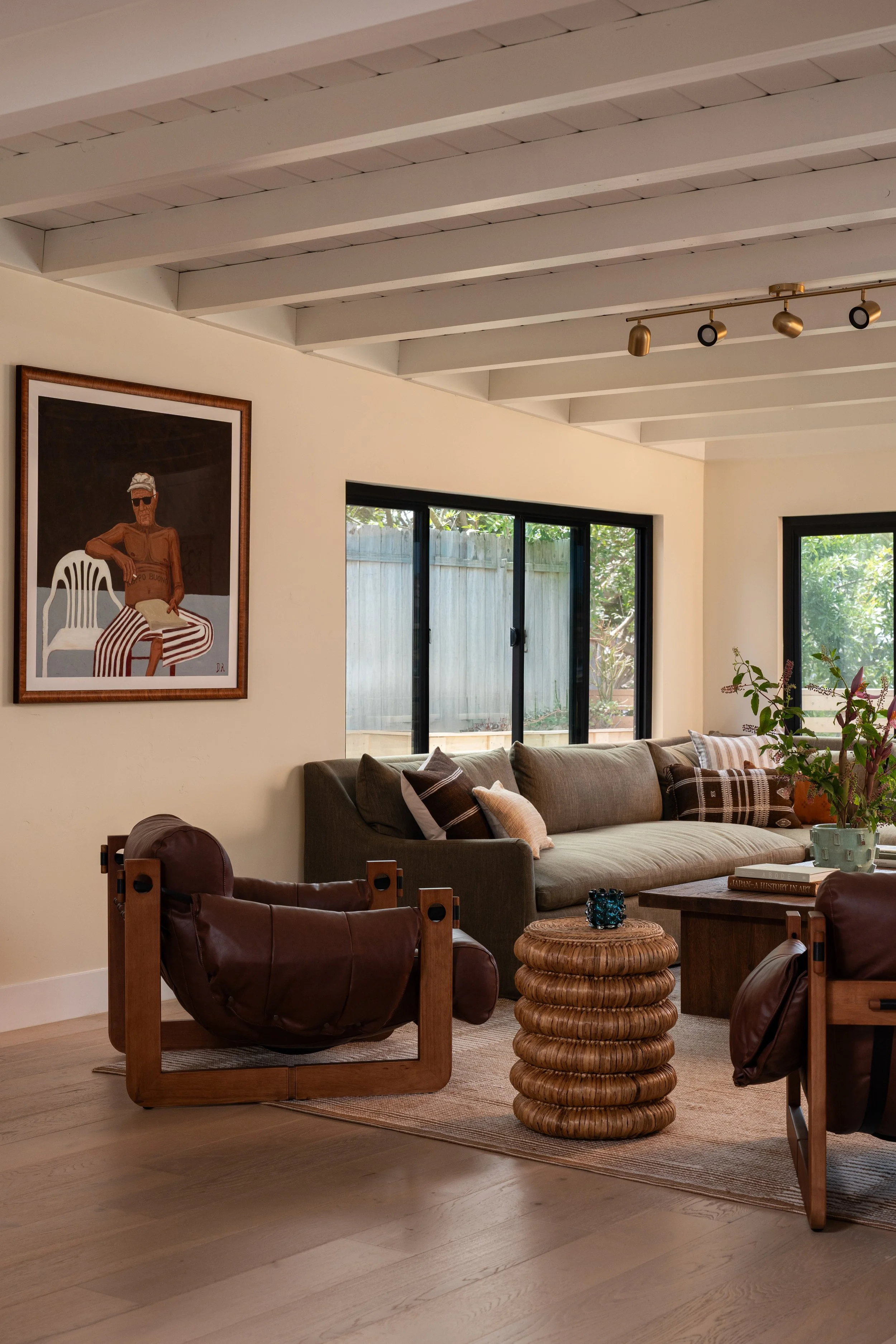 earthy organic modern living room