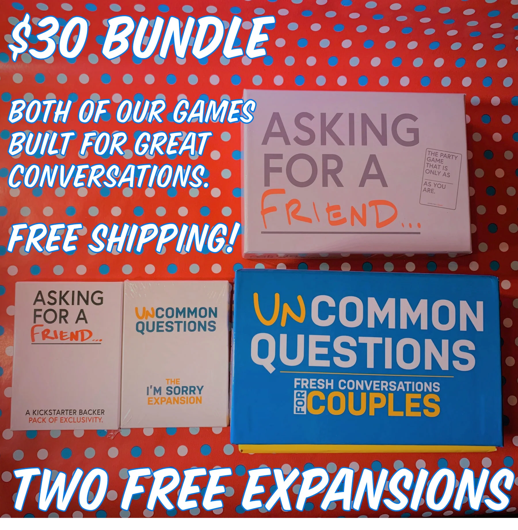 Uncommon Questions Main Deck + Asking For a Friend Bundle