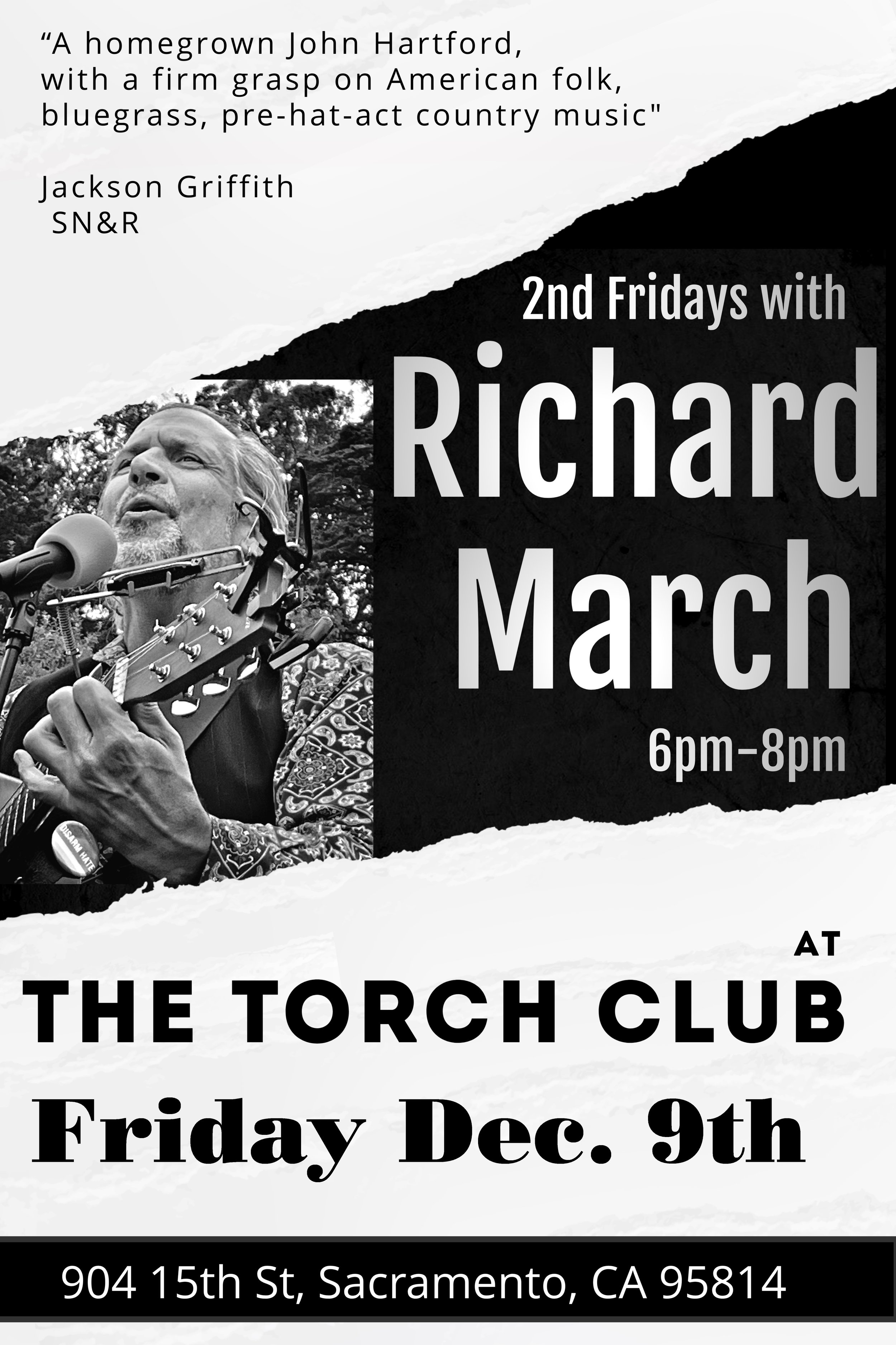 Richard March - 2nd Fridays at The Torch