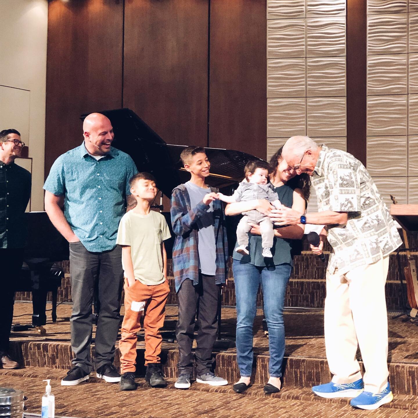 What a joyful Sunday dedicating the young lives of Isaiah Vucurevich &amp; Ezra Turner to God. As a family, Grace is committed to reflecting the love &amp; life of Jesus to little Isaiah &amp; Ezra, and to praying for their families over the months &