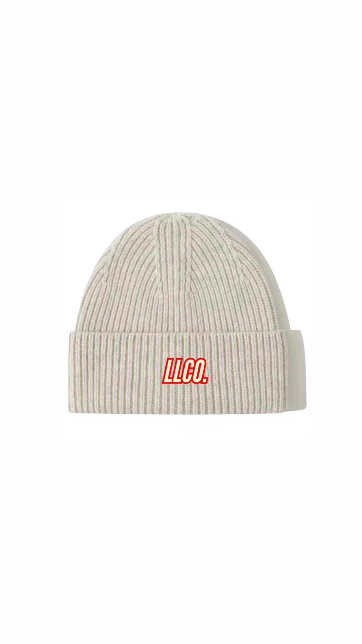 LLCo. Cream Beanie