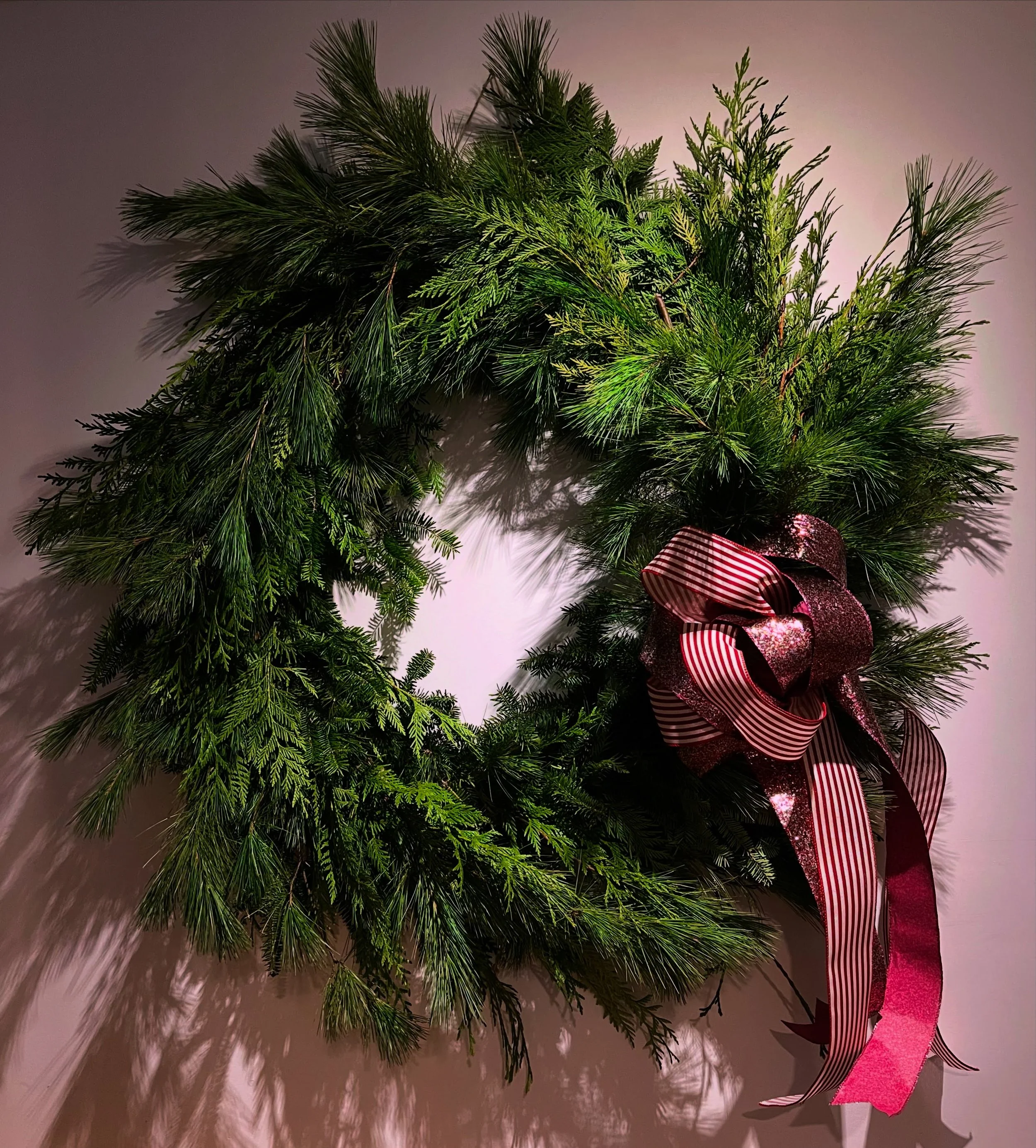 Every year i do a wreath drive as an SPCA fundraiser, a charity very close to my heart. Watch for posts on my social media aroud November.