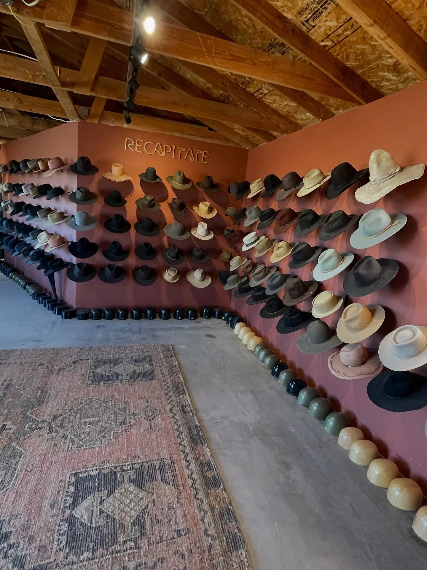 Come visit my newly renovated hat shop! I&rsquo;ve got about 100 handmade hats for you to check out. No appointment is necessary during Highway 62 Art Tours (@hwy62arttours) studio #17. Sat. And Sundays Oct.11,12,18,19th 10am-5pm. The first hat is a 