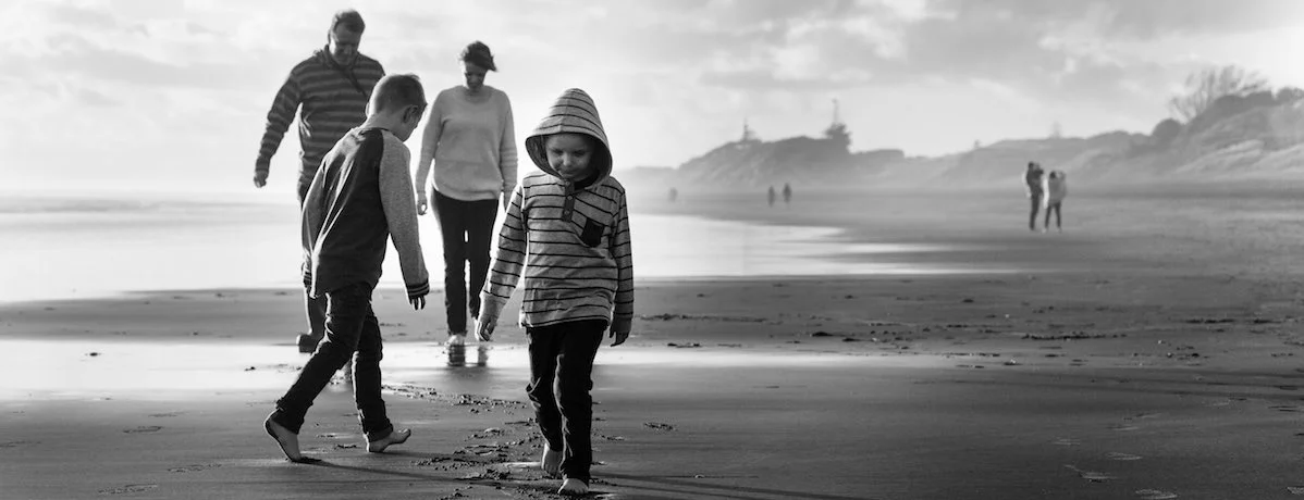 Black & white family photo autumn West Auckland.jpg