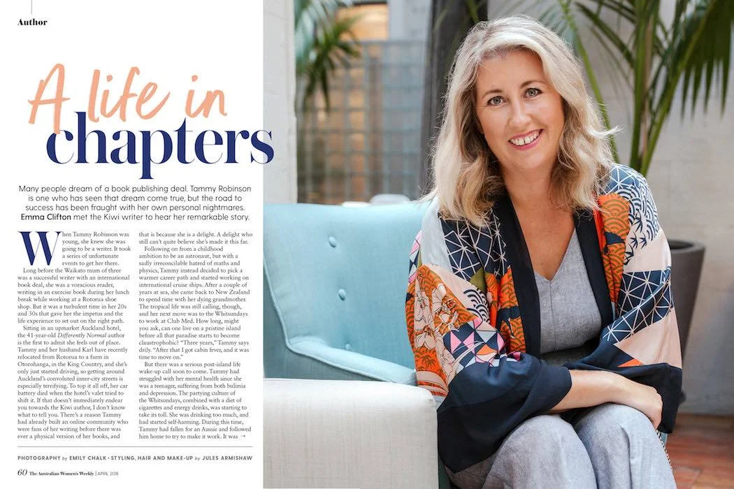 Personal Profile in Magazine - Emily Chalk