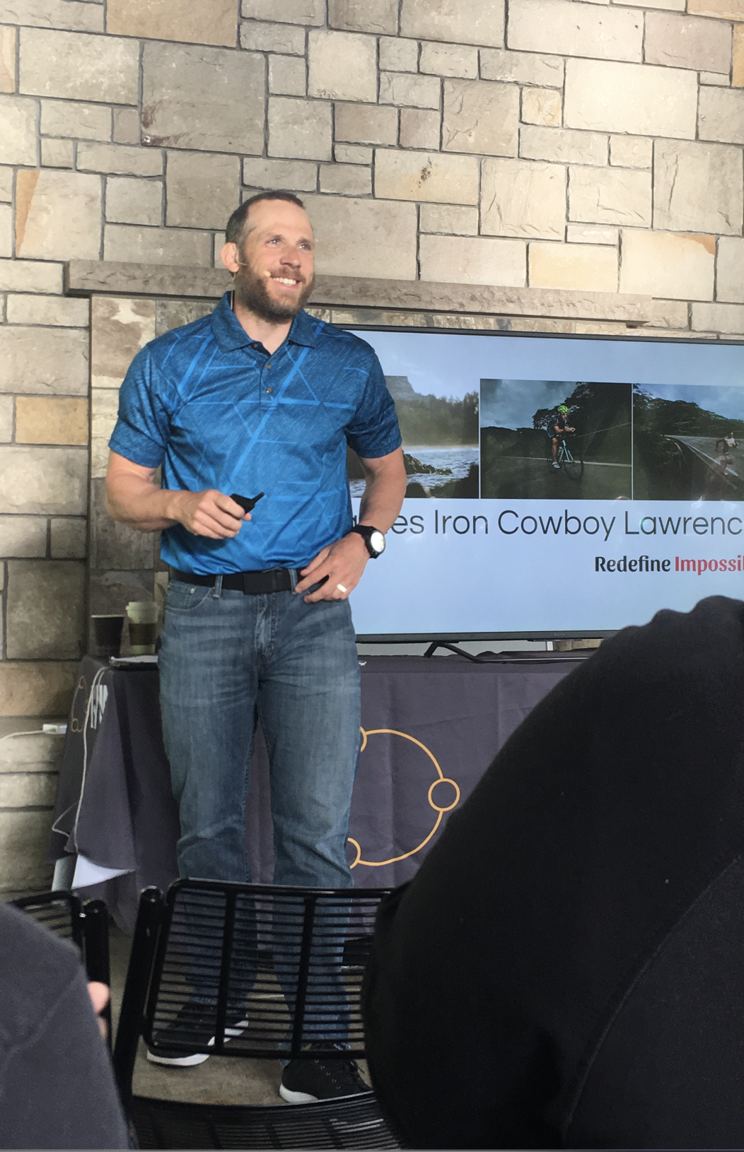 The Iron Cowboy talking about his incredible accomplishments