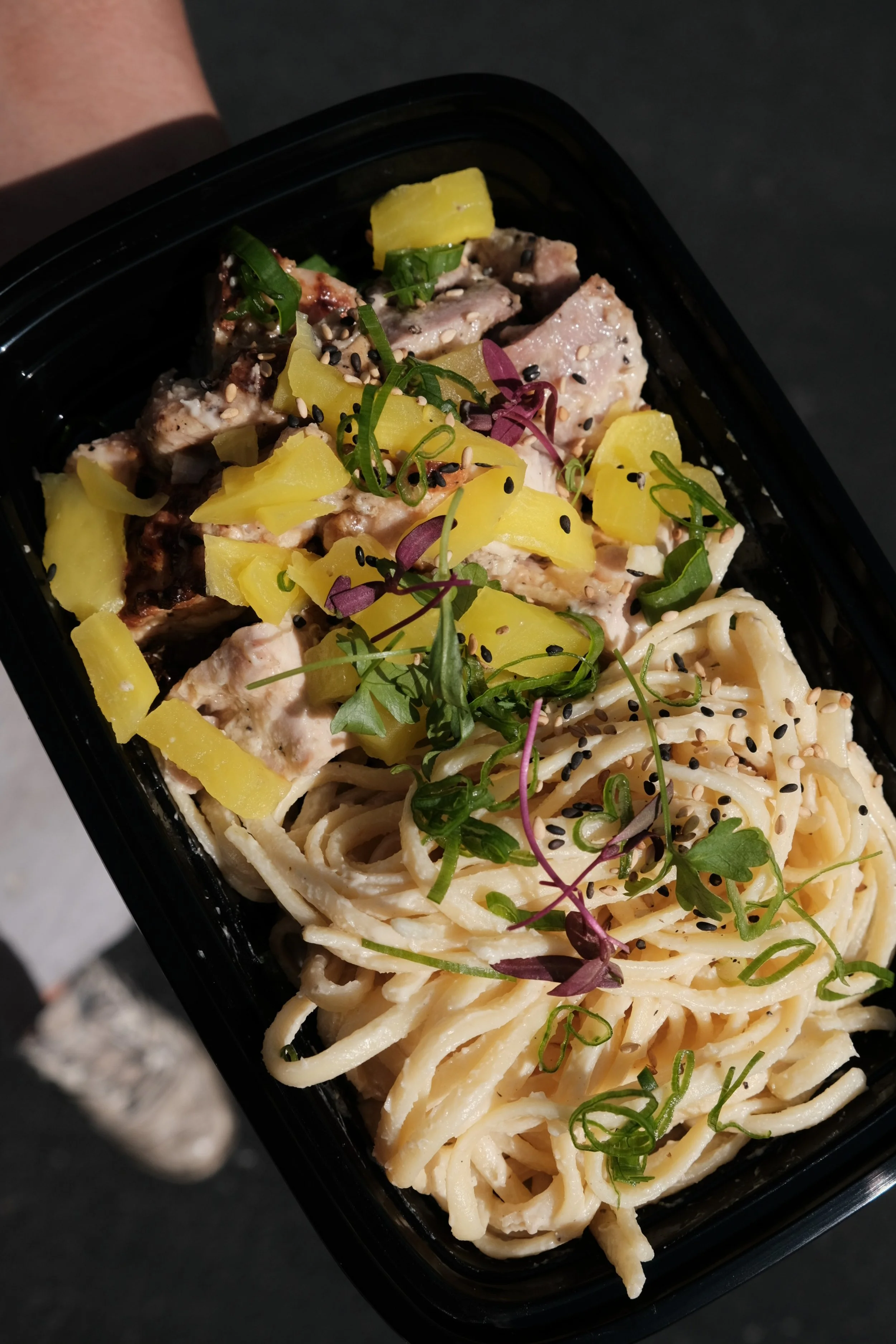 Miso Butter Chicken Pasta