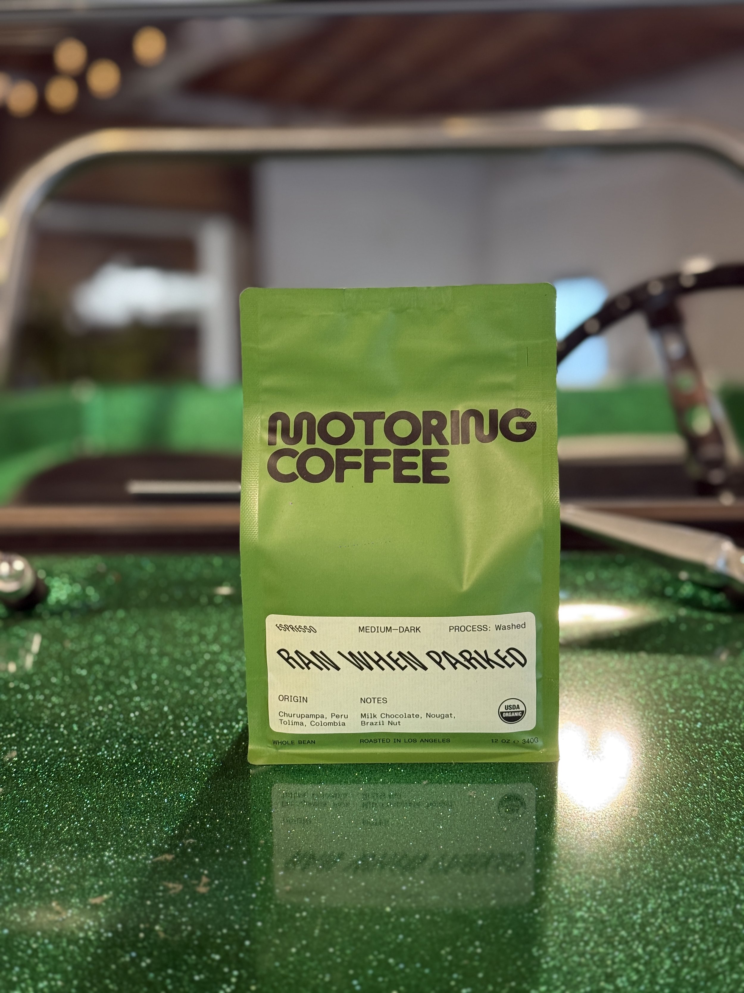 Ran When Parked Motoring Coffee Beans (Espresso) - 12oz Whole Bean Bag