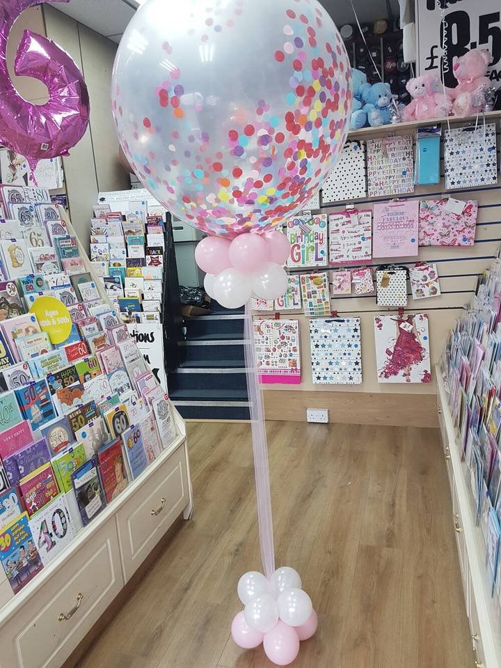 Large (30”) Confetti Balloons (£20 each)