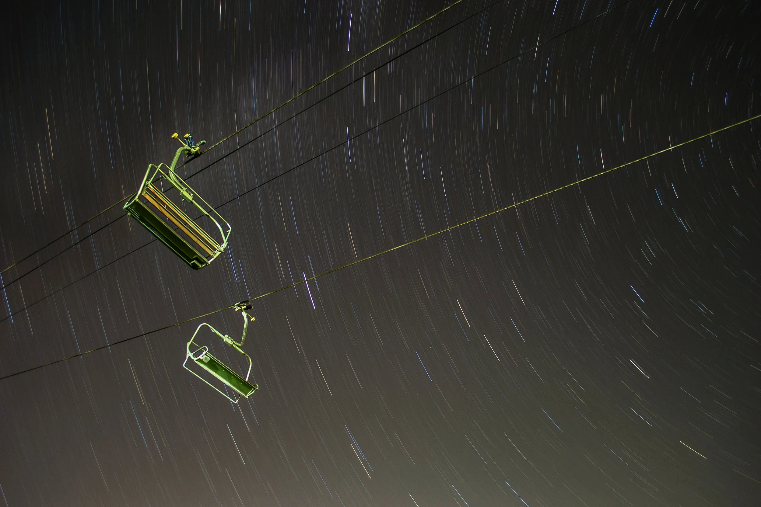 Milly Express under the Milky Way