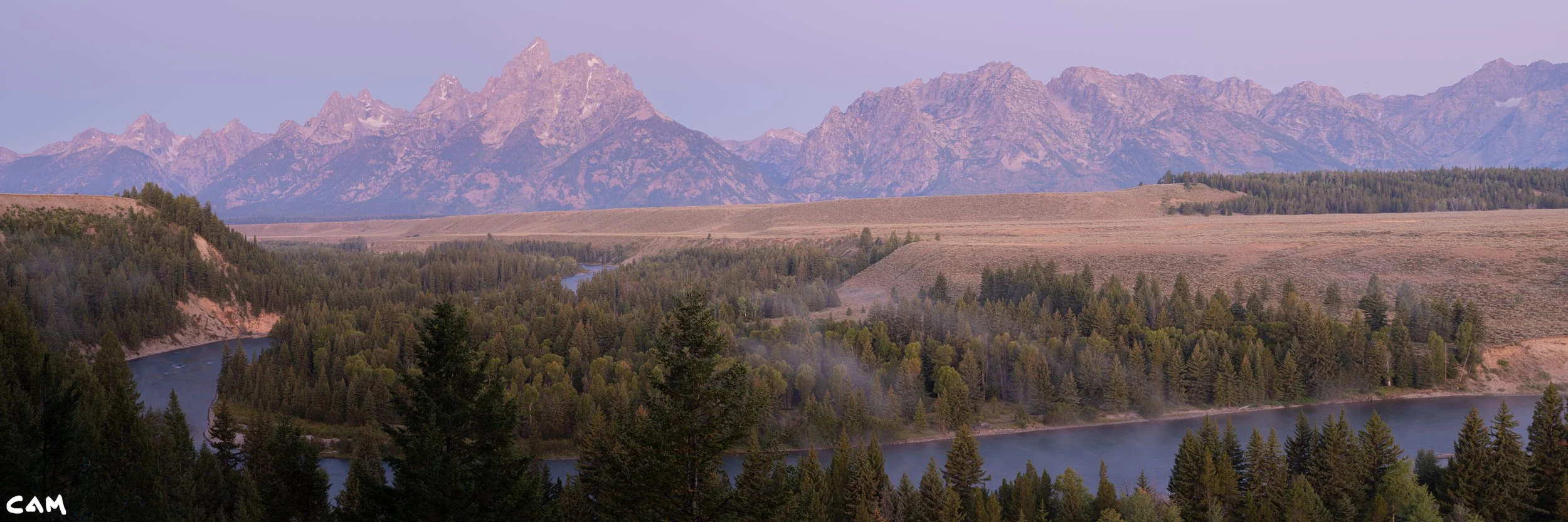 snake river overlook dawn