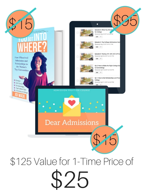 Admissions Starter Kit Bundle 1-Time Offer
