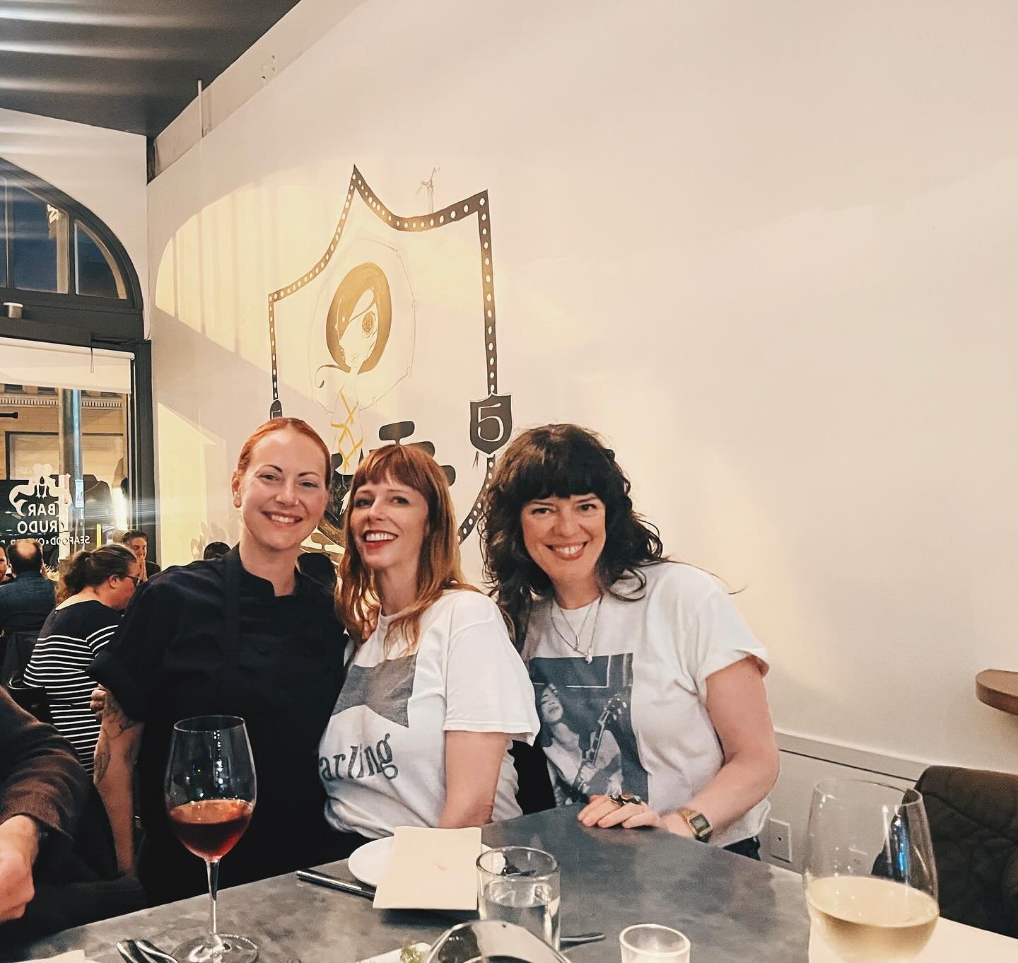 REUNION OF OG&rsquo;s!!!

Amazing reunion of some of the original staff of Bar Crudo! 
Fun weekend of hugs and catching up! Met 20 years ago&hellip;to 20 more! 

#barcrudosf #freshseafood #reunion #anniversary