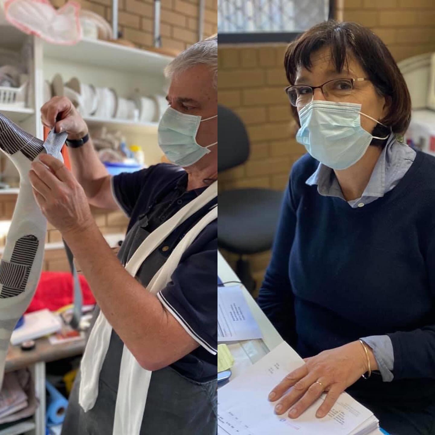 Our building is so small we are wearing masks all day! No cases in Shepparton at the moment, but we are determined not to have NVOPS called a workplace cluster! Stay safe everyone #covidsafe #facemask  #orthotics #orthoticsandprosthetics  #greatershe