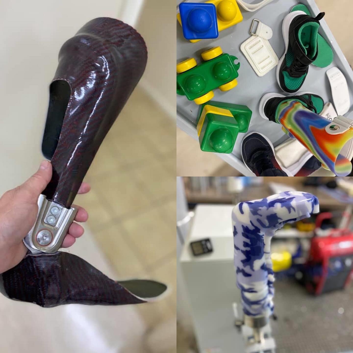 Some of the things that have been keeping us busy lately.  #orthoticsandprosthetics #orthotics #afo #greatthingshappenhere