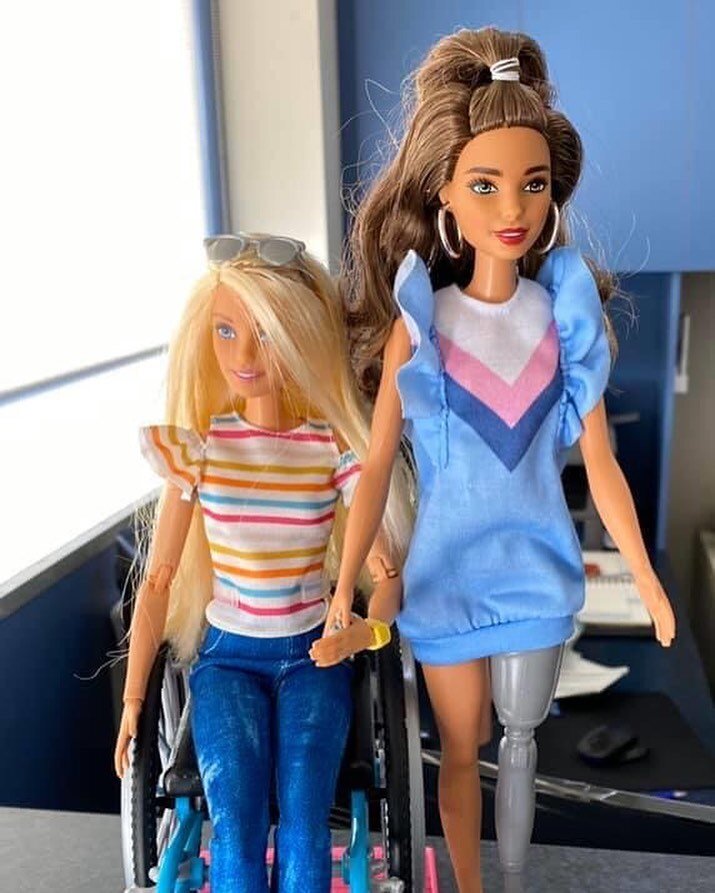 Another Barbie has joined the NVOPS Team!  #prosthetics #prostheticsandorthotics #wheelchair #amputee #greatershepparton #goulburnvalley