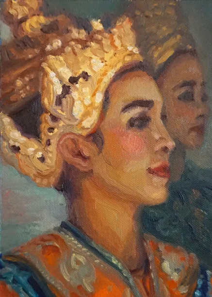  oil, 7" x 5"- Bangkok, Thailand 