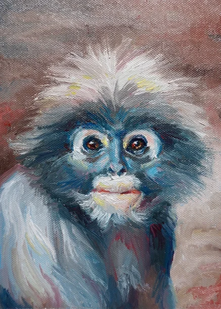  oil, 7" x 5"- Prachuap Khiri Khan, Thailand 