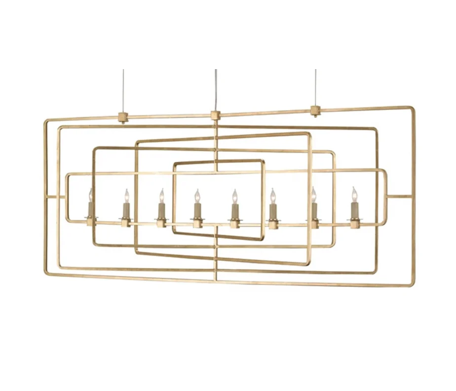 Metro Rectangular Chandelier