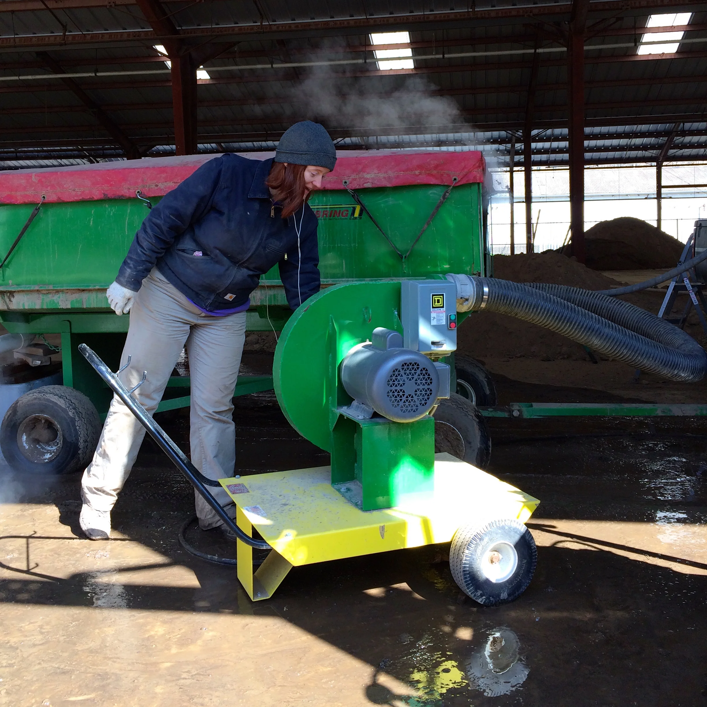 Making sure the steam sterilizer is running properly