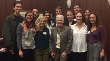 Former fellows join WashU Climate Change Program