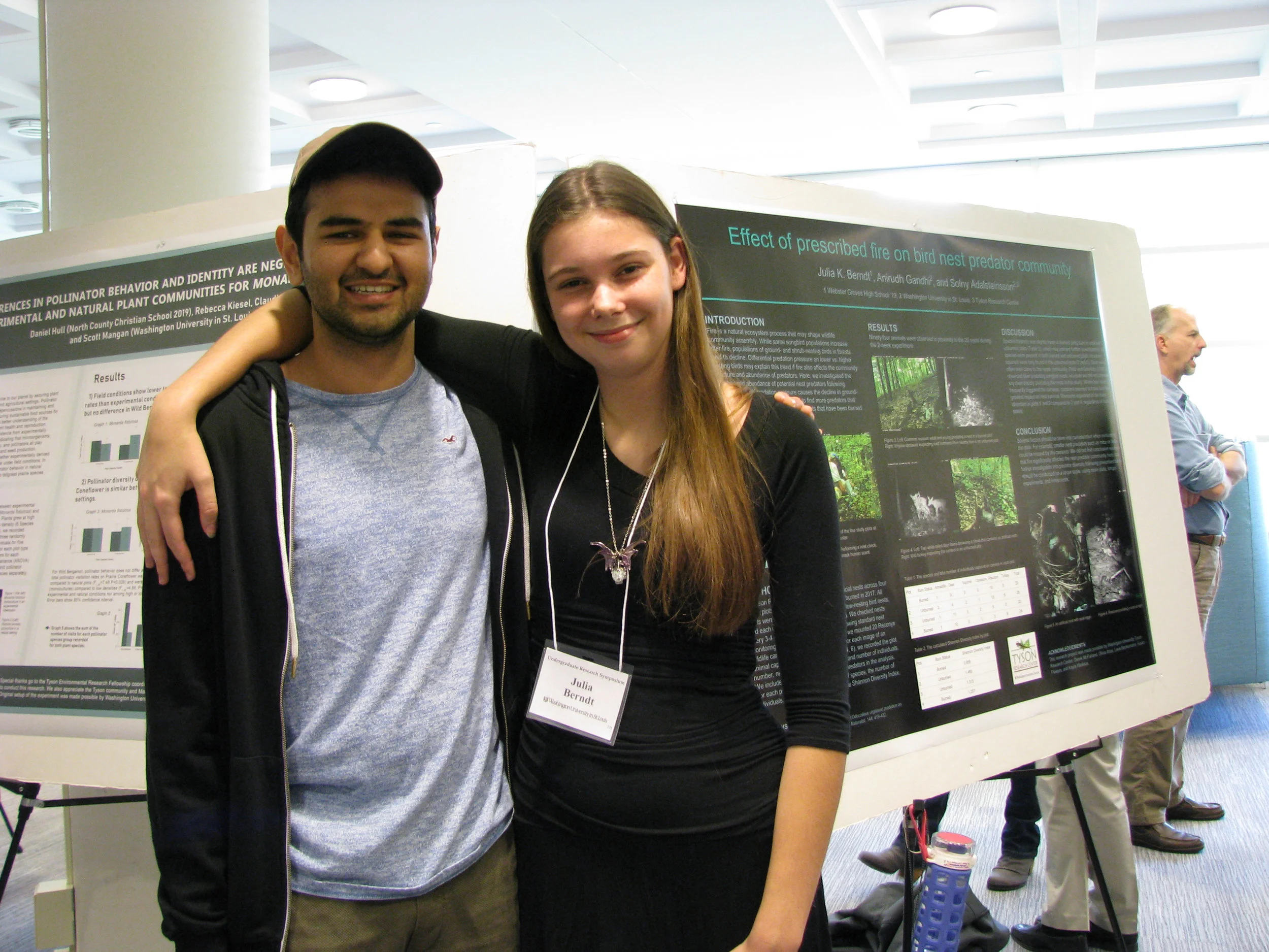 Undergrad Anirudh Gandhi and TERFer Julia Berndt