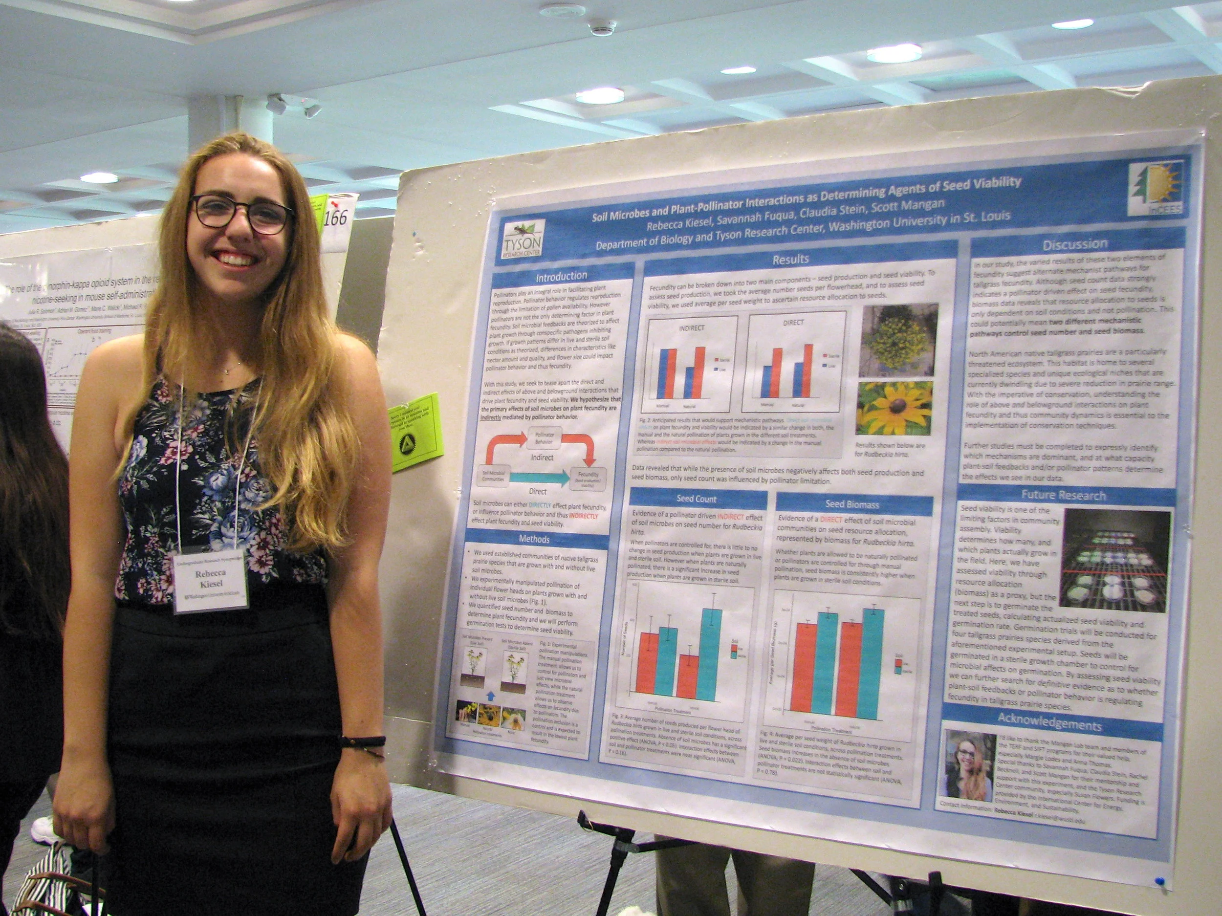 Undergrad Rebecca Kiesel