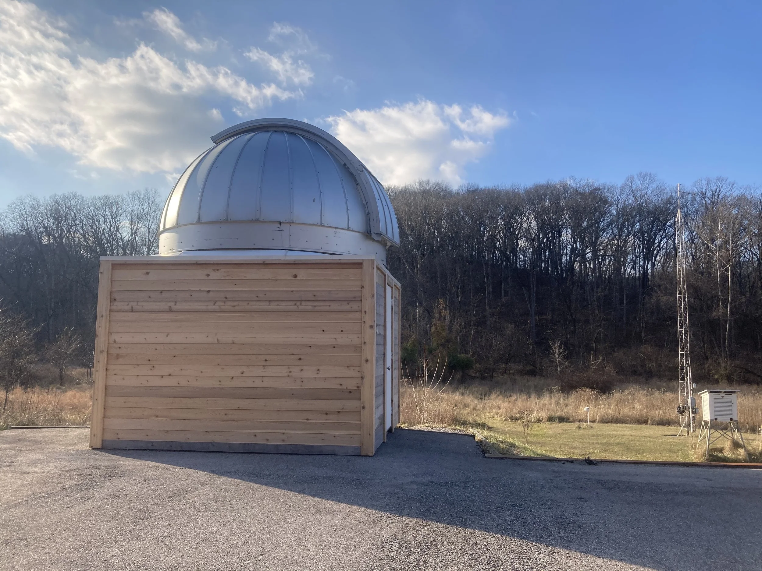 Astronomical observations with the Tyson optical observatory