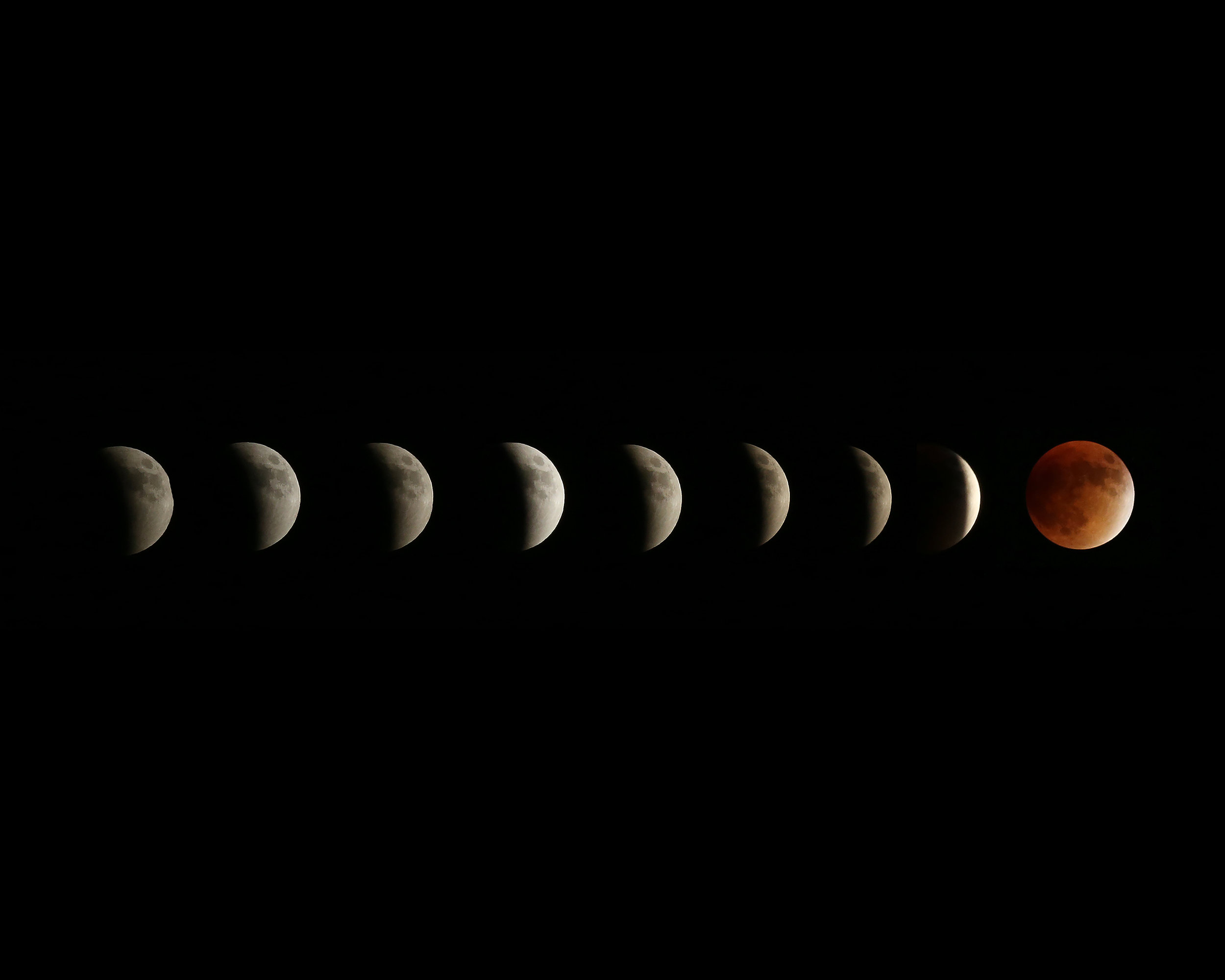 Lunar Eclipse / Panoramic