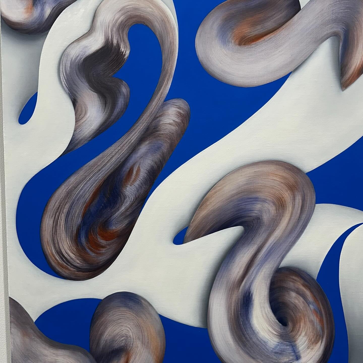 Day One Details: Blues in Basel..
Lesley Vance @bortolamigallery 
Matt Monahan @antonkerngallery 
Callum Innes @seankellygallery 
Minjung Kim @galerie_nordenhake 
Ugo Rondinone @estherschippergallery 
Katharine Bradford @kaufmannrepetto 
Lee Ufan @me