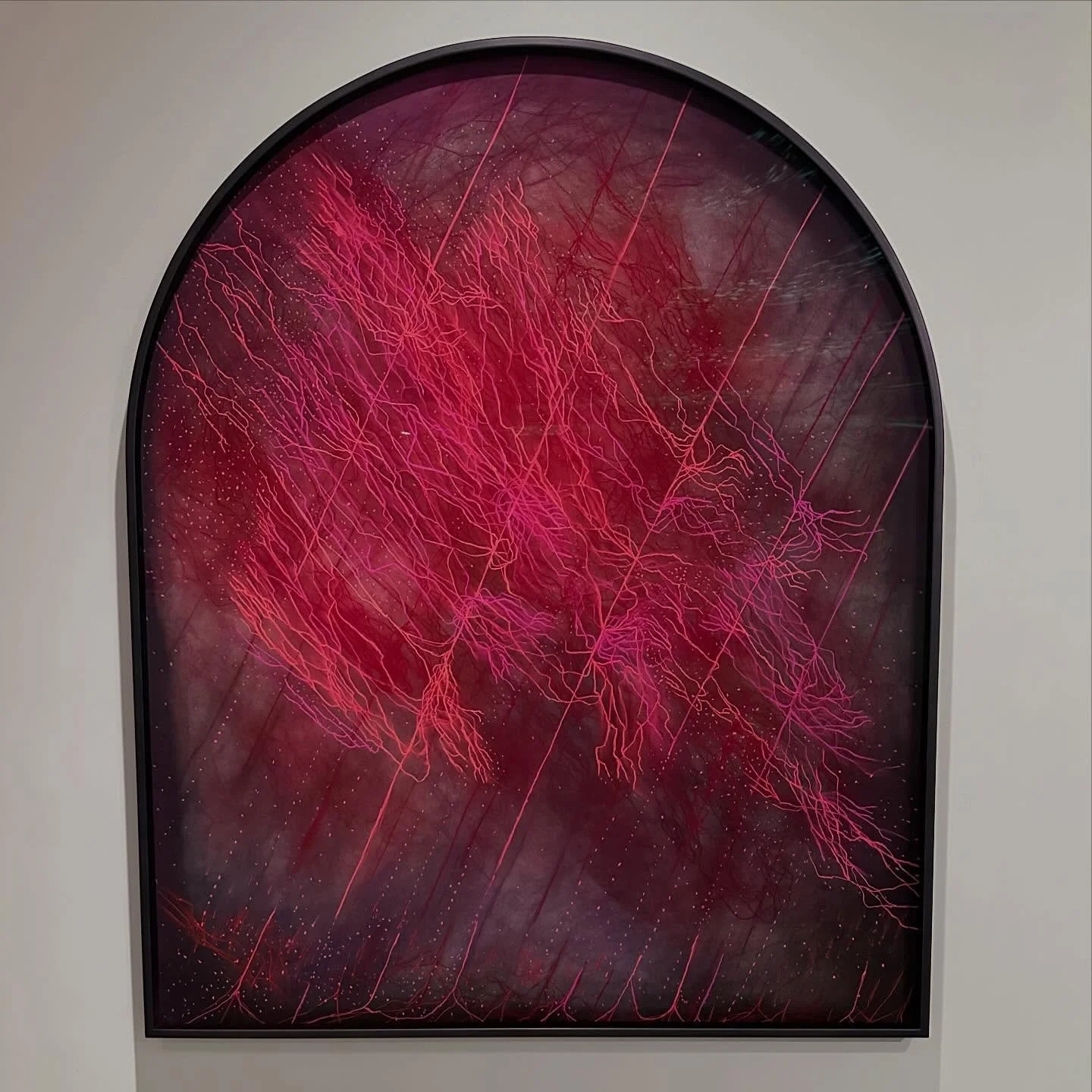 Upper East Side postcards&hellip;
1-3 Marguerite Humeau @whitecube 
4-6 Hurvin Anderson @michaelwernergallery 
7-9 James Castle @rodder.nyc