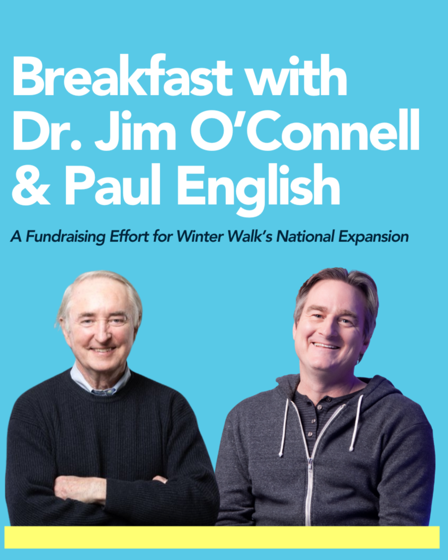 You’re invited to breakfast with Paul English and Dr. Jim O’Connell