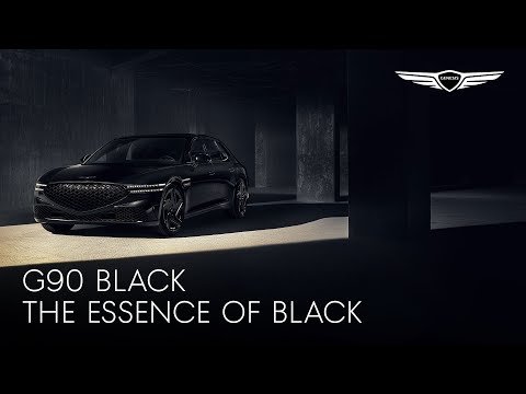 G90 블랙 ㅣ완벽한 블랙의 탄생