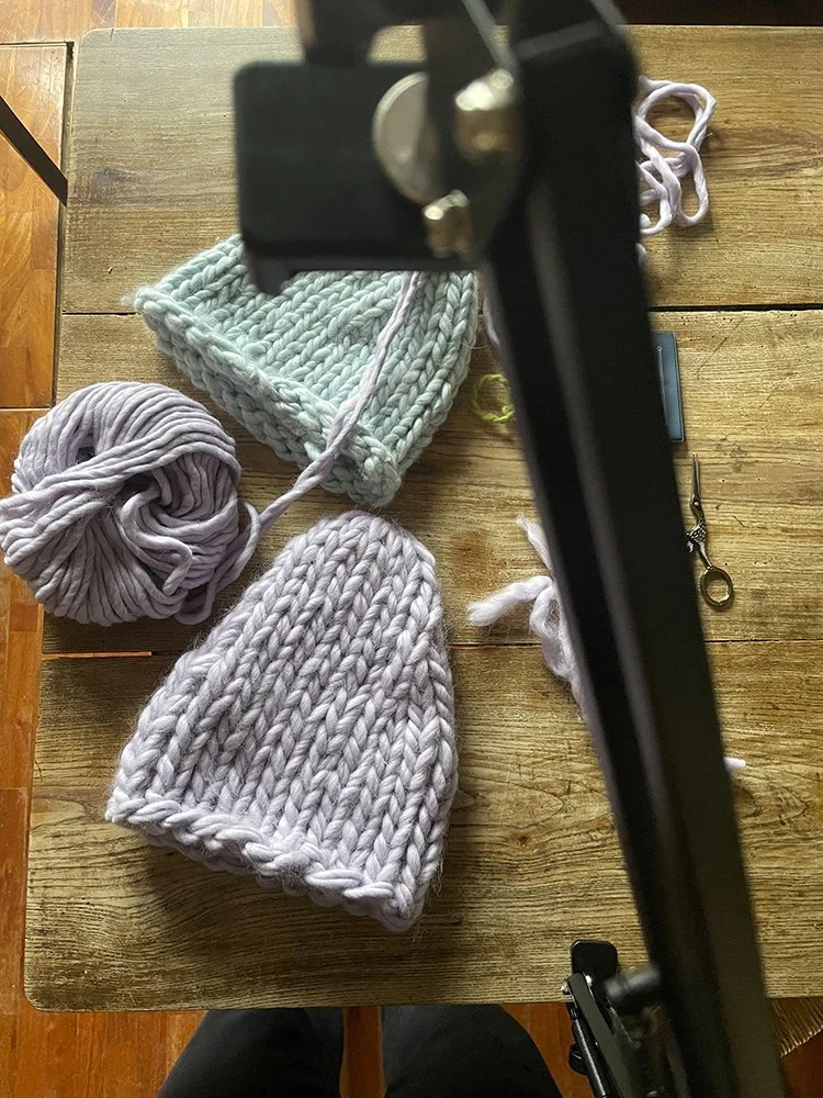 lavoro a maglia ricamo rammendo — WOOLDONE